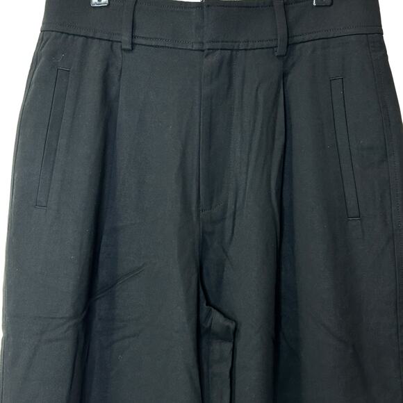 Everlane The Way High Drape Pant Wide Leg Hi-Rise Black Women 4S Inseam 29.5NWOT - Picture 10 of 12